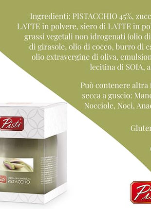 Crème de pistache à tartiner Pisti, pot de 600 g