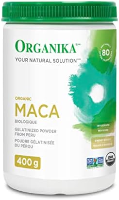 Organika® Certified Organic Gelatinized Maca Powder, 400 g