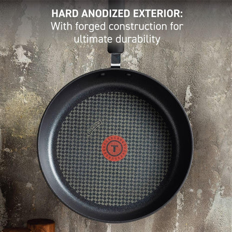 T-fal Ultimate Hard Anodized Nonstick 8-Inch, 10.25-Inch and 12-Inch Fry Pan Cookware Set