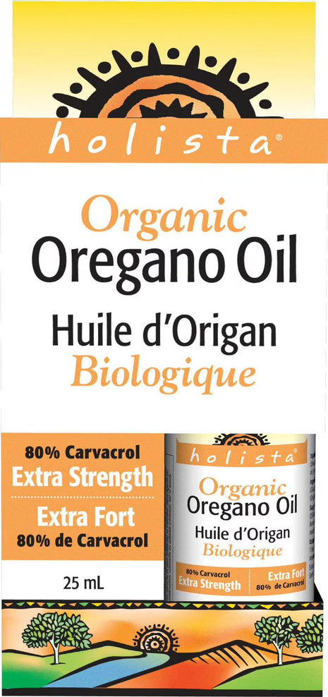 Holista Organic Oregano Oil 80% Carvacrol – 25 ml