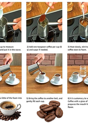 Kuru Kahveci Mehmet Efendi Traditional Turkish Coffee, 500g β Rich, Bold, and Finely Ground for Perfect Stovetop Brewing