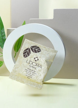 Masque Visage Hydratant à la Spiruline pour Tous Types de Peau 10 sachets