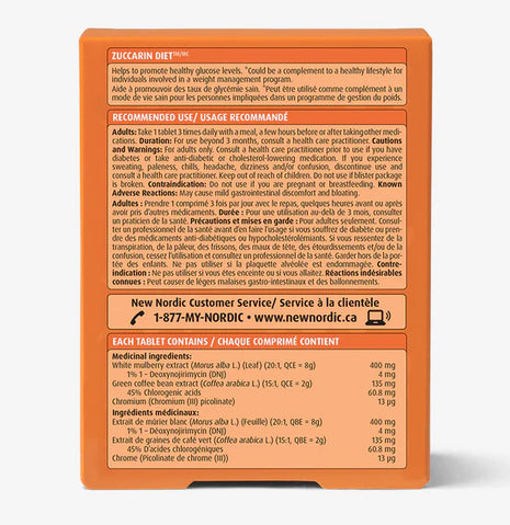 New Nordic Zuccarin Diet, 60 Tablets