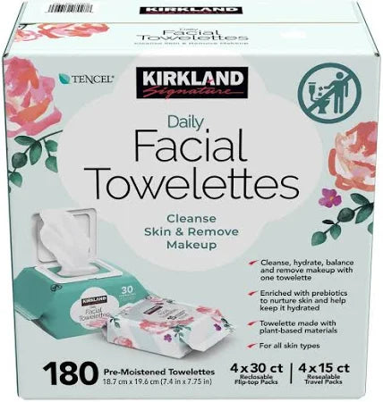 Kirkland Signature Daily Facial Towelettes