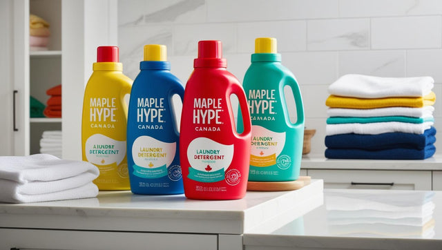 Laundry Detergent and Supplies Collection Maple Hype
