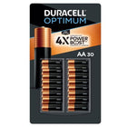 Duracell Optimum Coppertop AA Batteries with 4X Power Boost Ingredients 30 Count