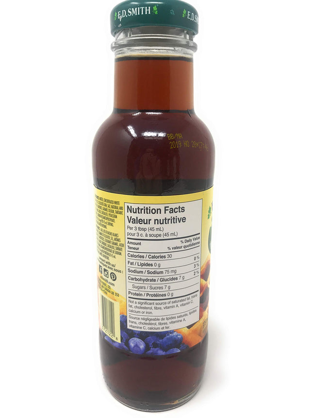 E.D. Smith No Sugar Added Table Syrup, 375 ml. Maple Flavour, Low Calorie option for Diabetic diets or those seeking skinny syrups. 80% Less Sugar than Maple Syrup! Great for Pancakes and Waffles!