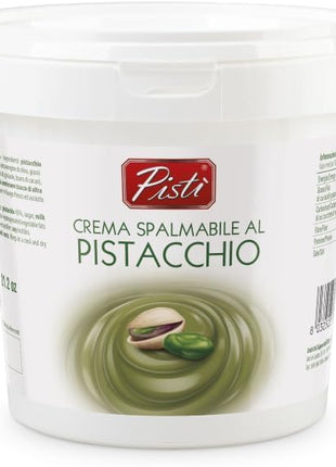 Pistì - Crème de Pistacchio Spalmabile - Aux Pistaches Verdi Selezionati, Lavorazione Artigianale, 100% Naturelle - 3 Vasetti donnent 1 kg