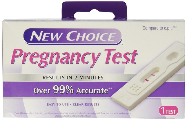 Test de grossesse New Choice précis à 99 %