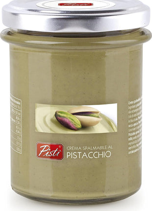 Coffret économique : Crème de pistache italienne douce Pisti - Beurre de pistache - Pistaches - Pâte à tartiner à la pistache - Coffret économique personnalisé de 2 pièces