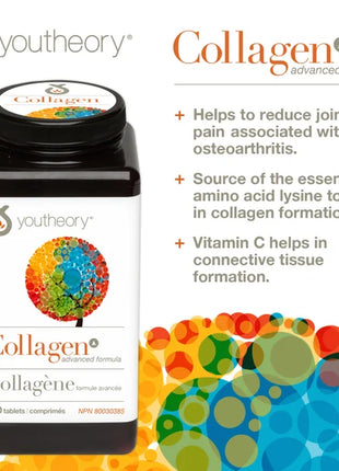 Youtheory Collagen Advanced Formula, 390 Tablets