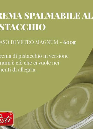 Pisti Spreadable Pistachio Cream 600g jar
