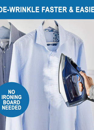 T-fal FV2886U0 Express Steam Garment Iron, Blue, Fast results, Powerful Steam Boost, 5 settings, Safety Auto-off