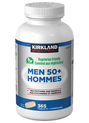 Kirkland Signature Men 50+ Multivitamin, 365 Tablets