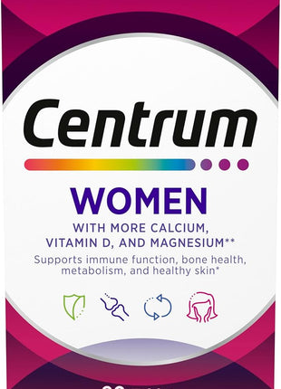 Centrum Women Complete avec vitamine D et magnésium – Produit canadien