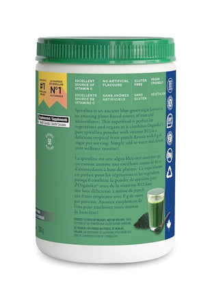 Organika Organic Spirulina Powder, 300 g