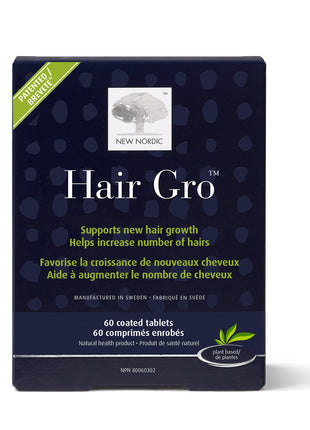 New Nordic Hair Gro, 60 Tablets