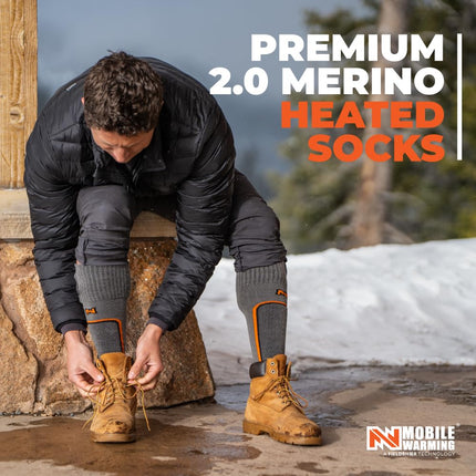 Premium 2.0 Merino Chaussettes Chauffantes