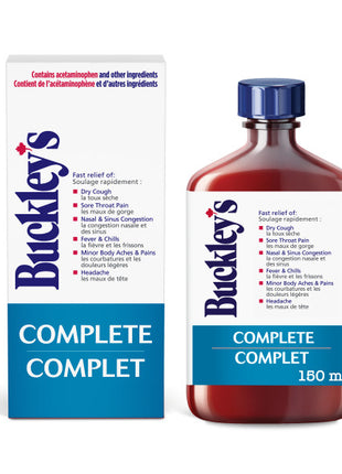 Le soulagement complet tout-en-un de Buckley pour éliminer vos pires symptômes.