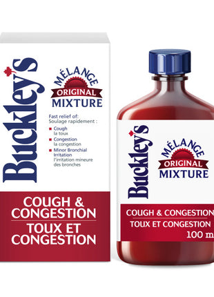 Buckley’s Original Mixture Cough and Congestion Red 100 ml