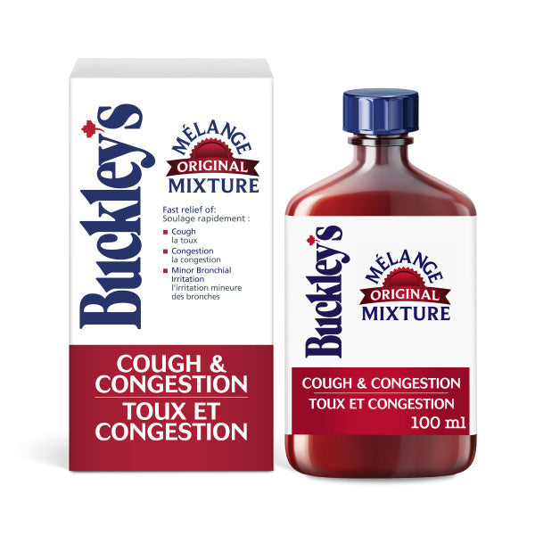 Buckley's Original Mixture Toux et Congestion Rouge 100 ml 