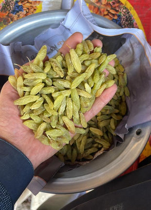 Organic Seedless Afghan Green Raisins