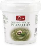 Pisti - Crema Spalmabile al Pistacchio - Con Pistacchi Verdi Selezionati, Lavorazione Artigianale, 100% Naturale - 1 kg