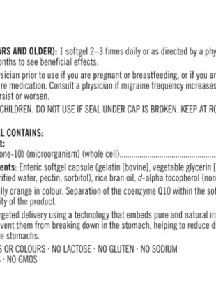 Kirkland Signature Coenzyme Q10 100 mg, 300 Clear Enteric Softgels