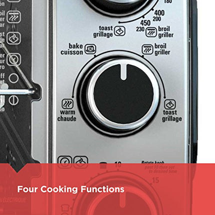 Black+Decker TO1675B 6-Slice Convection Countertop Toaster Oven
