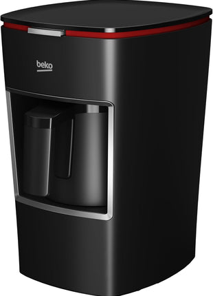 Beko Turkish Coffee Maker, 2 Cups Capacity, 100% BPA Free Turkish Coffee Machine, 120V CookSense Technology, Perfect Taste in 3 Minutes, Turkish Coffee Pot Electric, Black