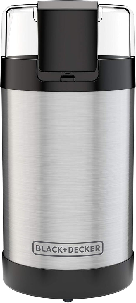 Moulin à café et à épices électrique Smartgrind Easy Touch CBG110SC de Black &amp; Decker, noir 