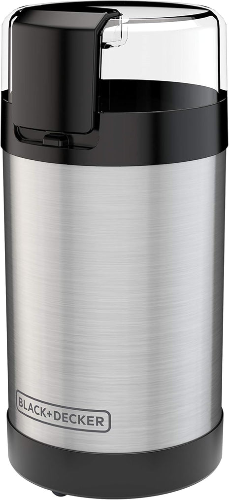 Moulin à café et à épices électrique Smartgrind Easy Touch CBG110SC de Black &amp; Decker, noir 