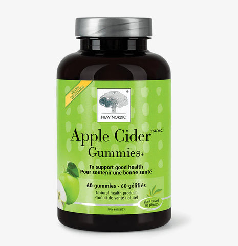 New Nordic Apple Cider Vegan Gummies, 60 Gummies