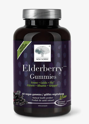 New Nordic Elderberry Gummies, 60 Gummies