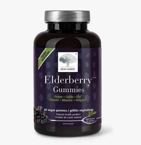 New Nordic Elderberry Gummies, 60 Gummies