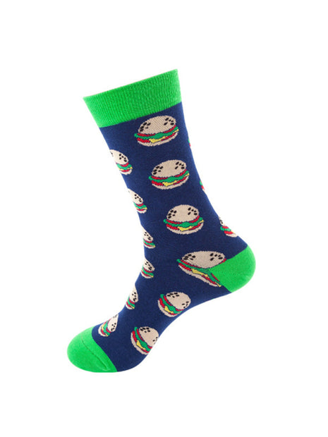 Leisure Patterned Cotton Women's Socks