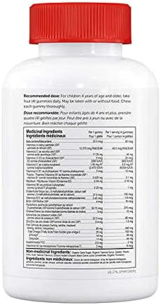 Smarty Pants Kids Formula Multivitamin/Omega-3 Fish Oil, 180 Gummies