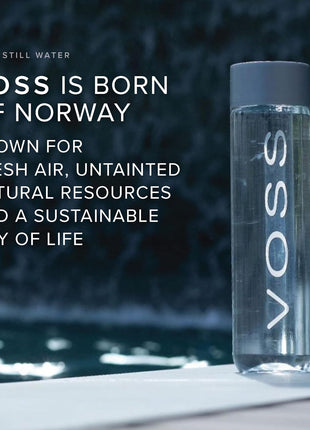 Eau plate artésienne Voss, eau plate - 12 de 850 ml. (Total 10 200 ml.) 
