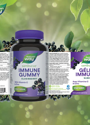 Sambucus Elderberry Immune Support - 120 Gummies