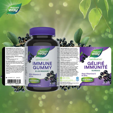 Sambucus Elderberry Immune Support - 120 Gummies